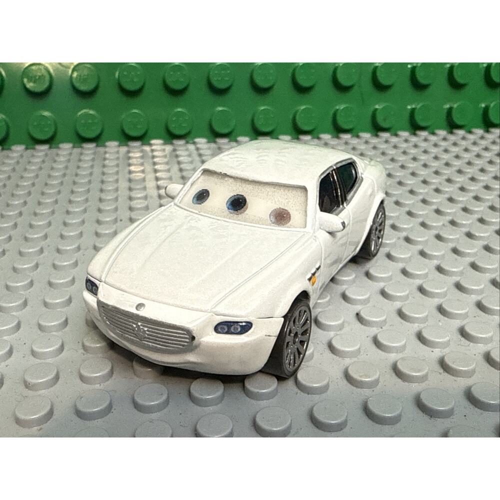 DISNEY PIXAR CARS ANTONIO VELOCE ECCELLENTE #138 FINAL LAP LOOK MY EYES CHANGE